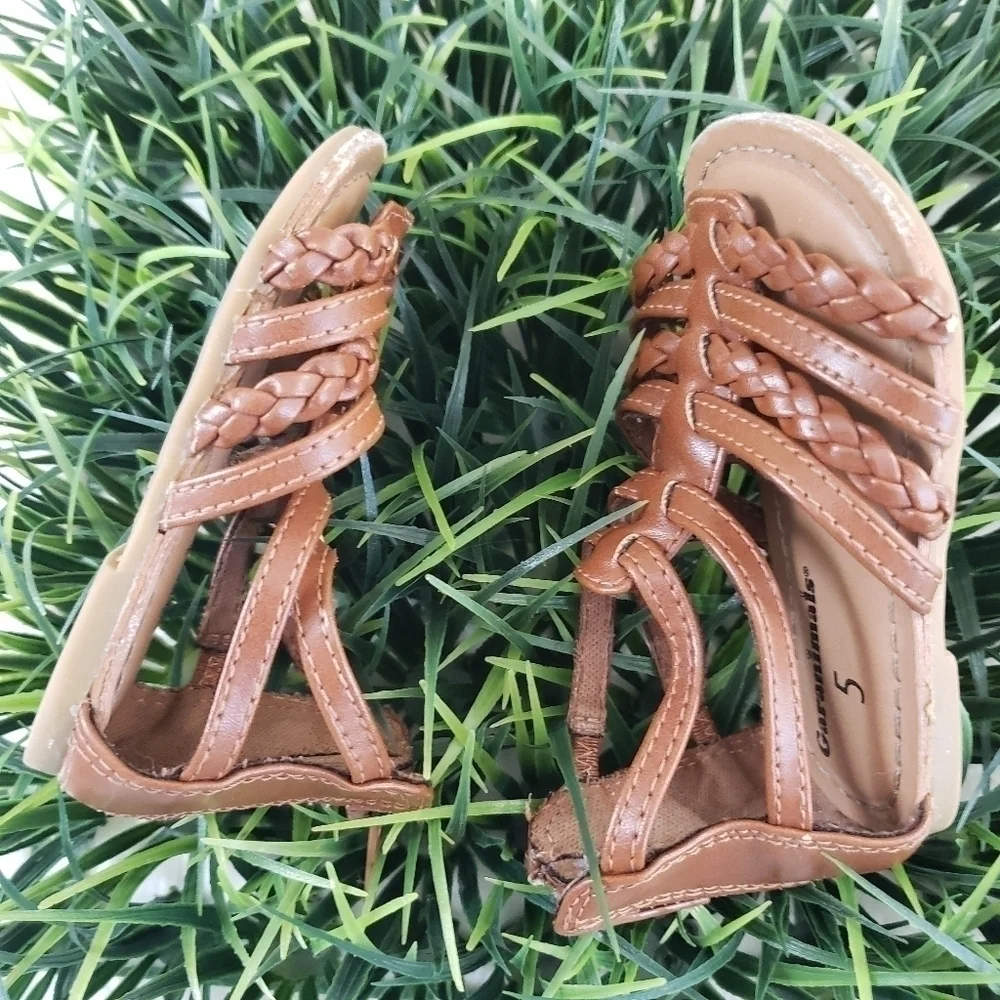 Garanimals Kids Size 5 Tan gladiator sandals